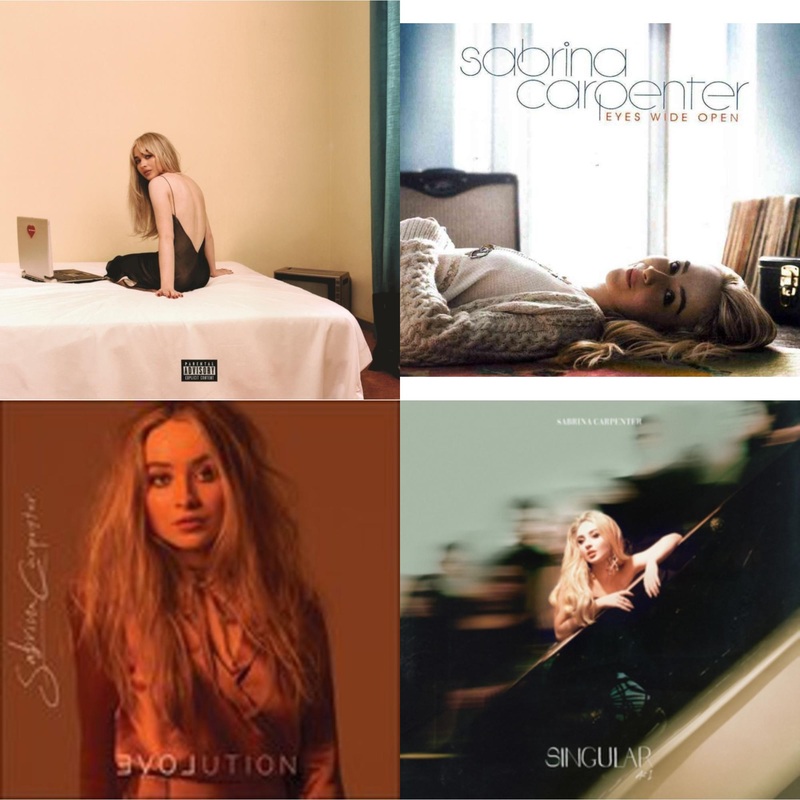 Sabrina Carpenter – Emails I Can’t Send (X) & Eyes Wide Open & Evolution & Singular: Act I – CD Bundle