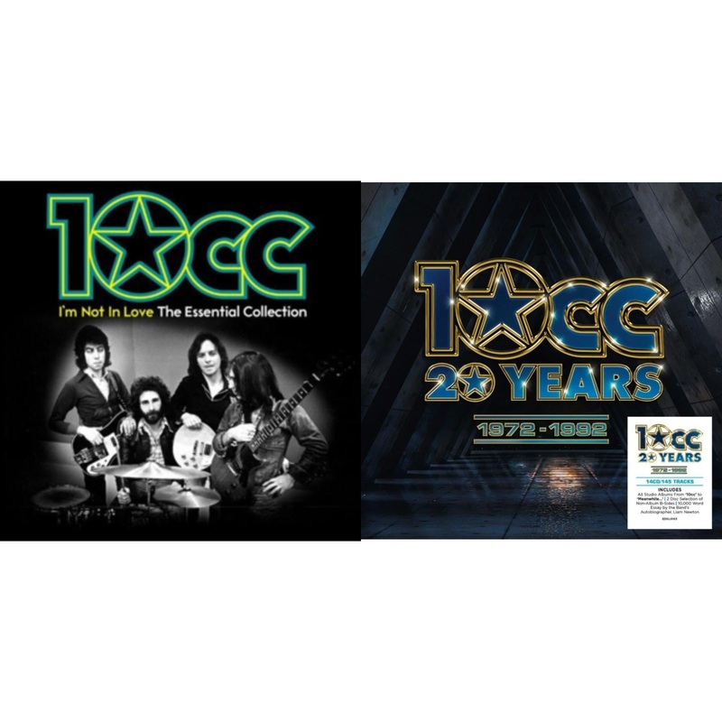 10Cc – I’m Not In Love: Essential Collection & 20 Years: 1972 – 1992 – CD Bundle