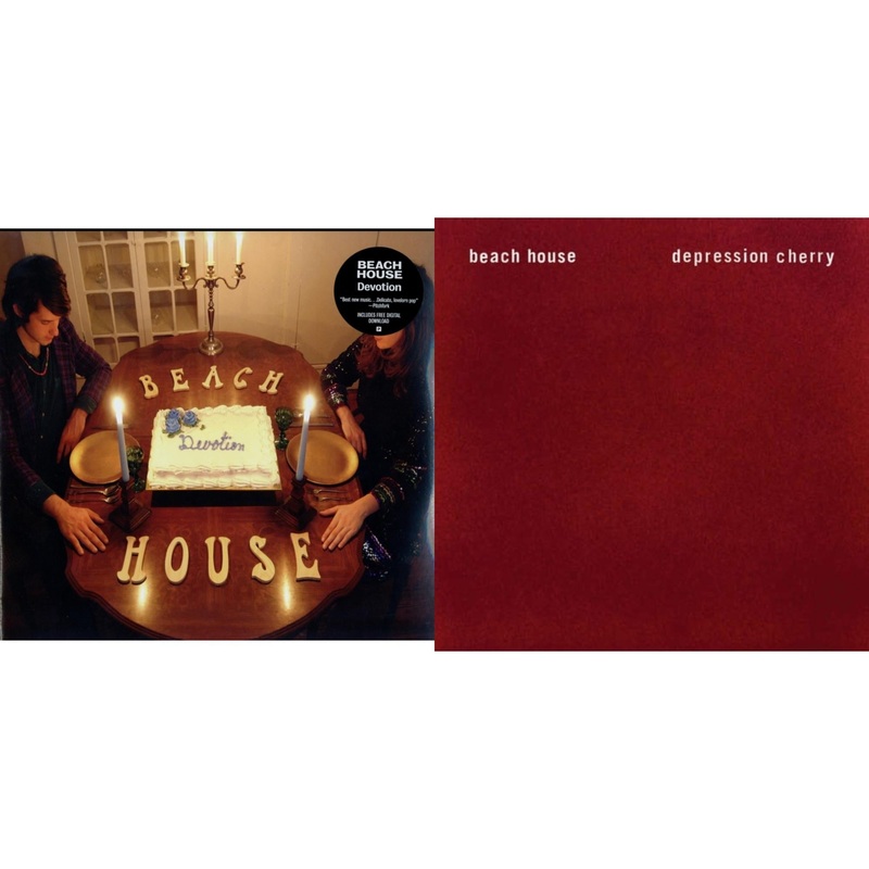 Beach House – Devotion & Depression Cherry (Dl Card) – LP Vinyl Bundle