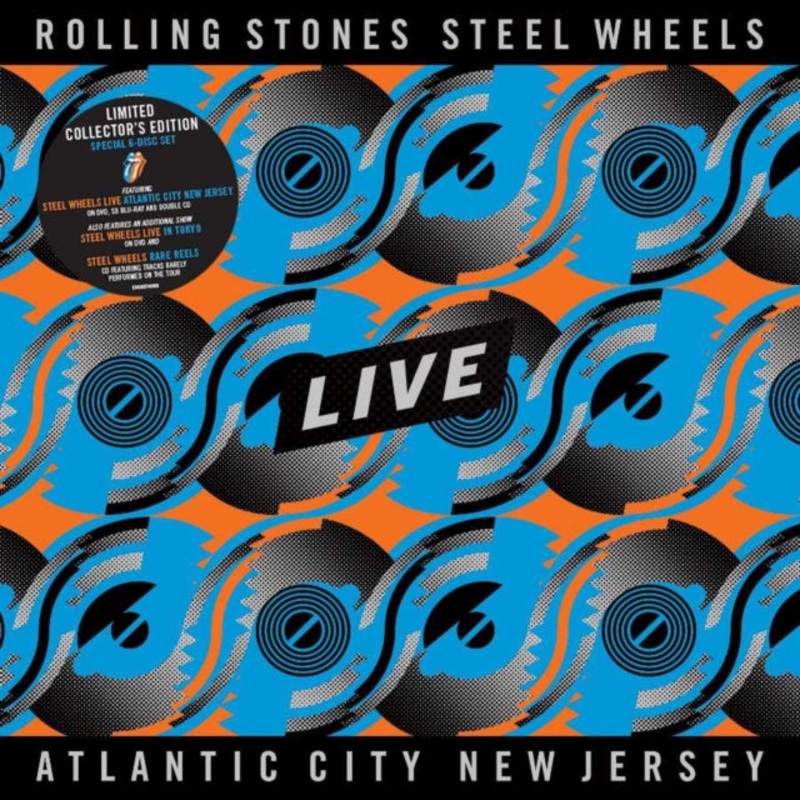 Rolling Stones – Steel Wheels Live (Live From Atlantic City, Nj, 1989) (3CD/2DVD/Blu-Ray Deluxe Edition)