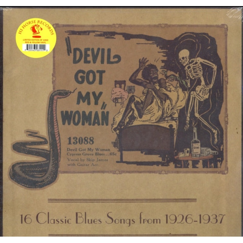 Various Artists – Devil Got My Woman: 16 Classic Blues Songs From 1926-1937 (Td Red-Yellow Starburst LP Vinyl)