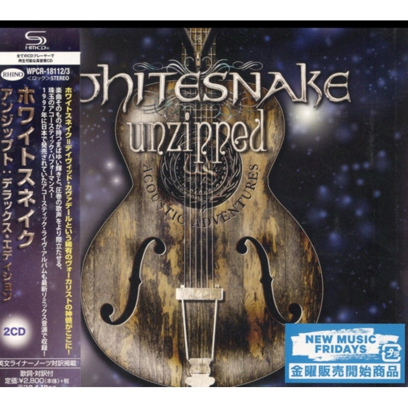Whitesnake – Unzipped^-Deluxe Edition – CD