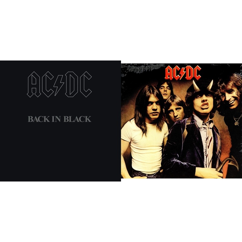 Ac/Dc – Back In Black (180G) & Highway To Hell (180G) – LP Vinyl Bundle