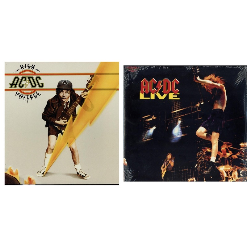 Ac/Dc – High Voltage (180G) & Live (2LP/180G)