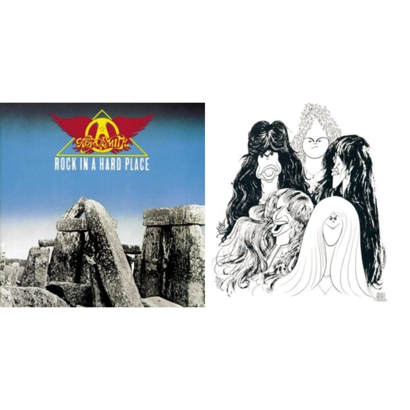 Aerosmith – Rock In A Hard Place & Draw The Line – LP Vinyl Bundle