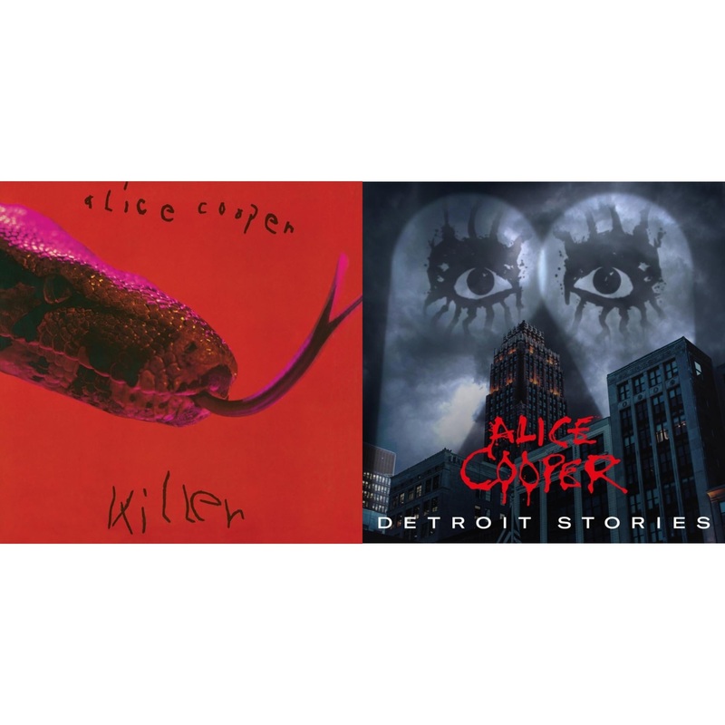Alice Cooper – Killer (Expanded & Remastered/3LP) & Detroit Stories (2LP)