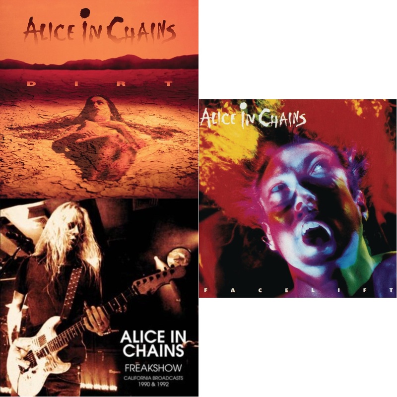 Alice In Chains – Dirt (2LP) & Freak Show (Red Vinyl/2LP) & Facelift (2LP)