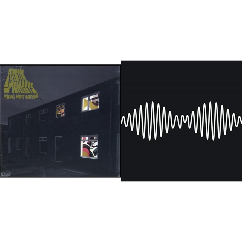 Arctic Monkeys – Favourite Worst Nightmare & Am (Dl Card) – LP Vinyl Bundle