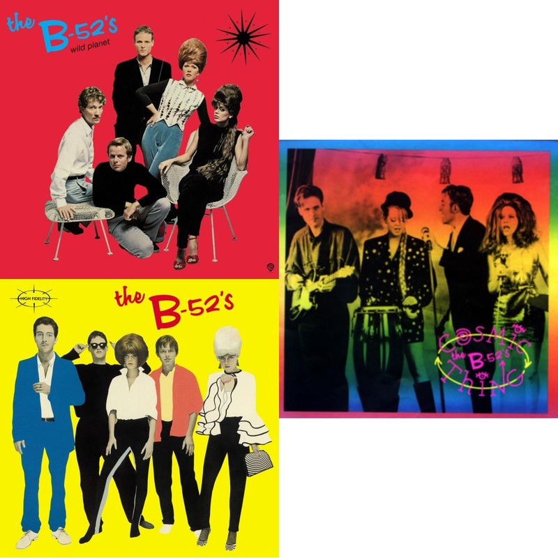 B-52’S – Wild Planet & B-52’S & Cosmic Thing – LP Vinyl Bundle