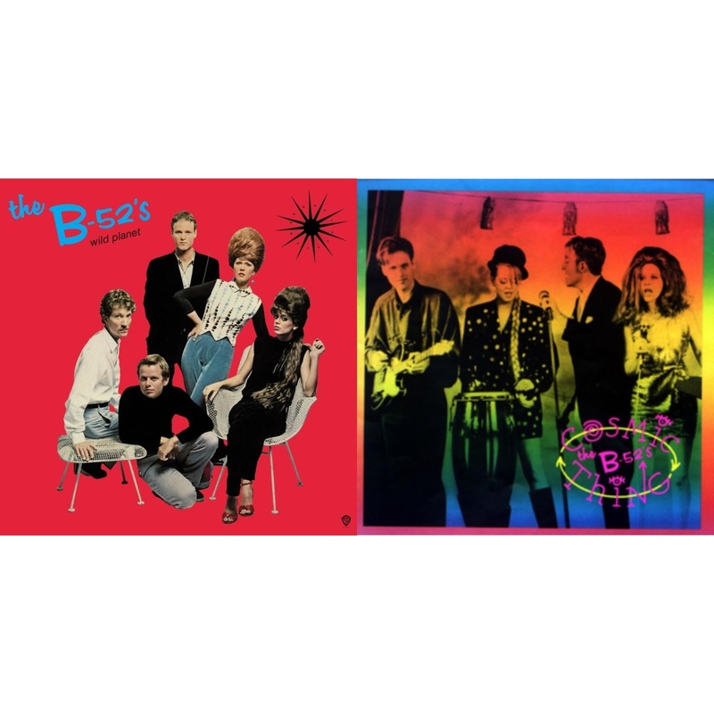 B-52’S – Wild Planet & Cosmic Thing – LP Vinyl Bundle