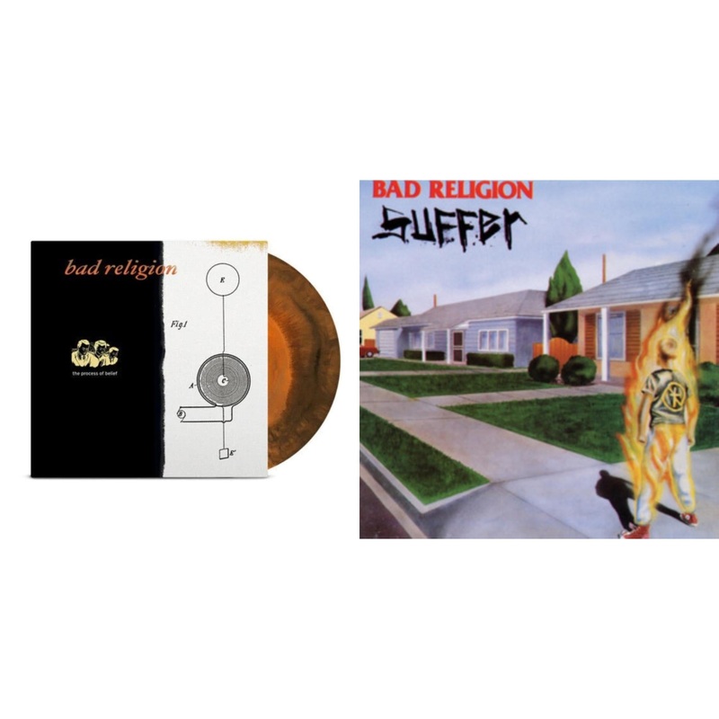 Bad Religion – Process Of Belief (Anniv. Ed/Halloween Orange LP Vinyl) & Suffer