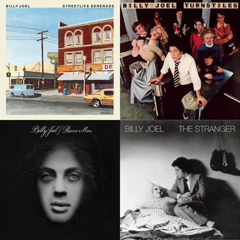 Billy Joel – Streetlife Serenade & Turnstiles & Piano Man & Stranger (180G) – LP Vinyl Bundle