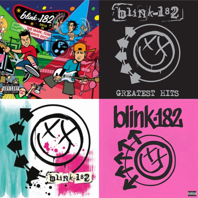 Blink-182 – Mark Tom & Travis Show (Enema Strikes Back) & Greatest Hits (2LP) & Blink-182 & One More Time (X)
