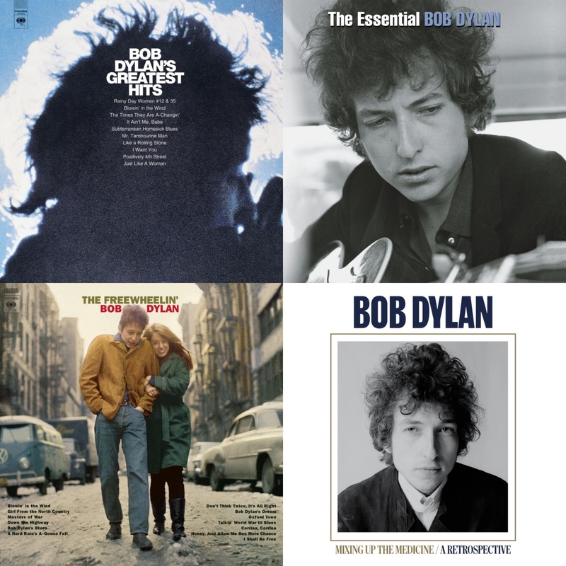 Bob Dylan – Greatest Hits (150G/Dl Card) & Essential Bob Dylan & Freewheelin Bob Dylan (140G/Dl Code) & Mixing Up The Medicine – LP Vinyl Bundle