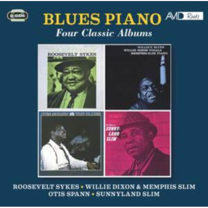 Roosevelt Sykes – Return / Willie’s Blues / Spann Is The Blues / Slim’s Shout (2CD)