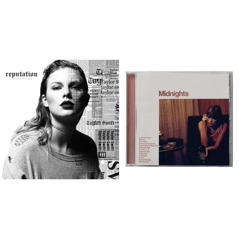Taylor Swift – Reputation & Midnights (X) (Blood Moon CD)