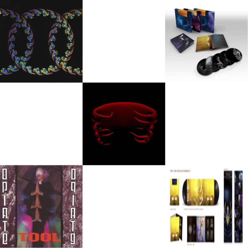 Tool – Lateralus (2LP/Picture Disc/4 Different Images/Holographic Gatefold) & Opiate Ep & Undertow & Fear Inoculum (Le) (Limited/180G/5LP/Etching Side) & Fear Inoculum (3LP/180G)