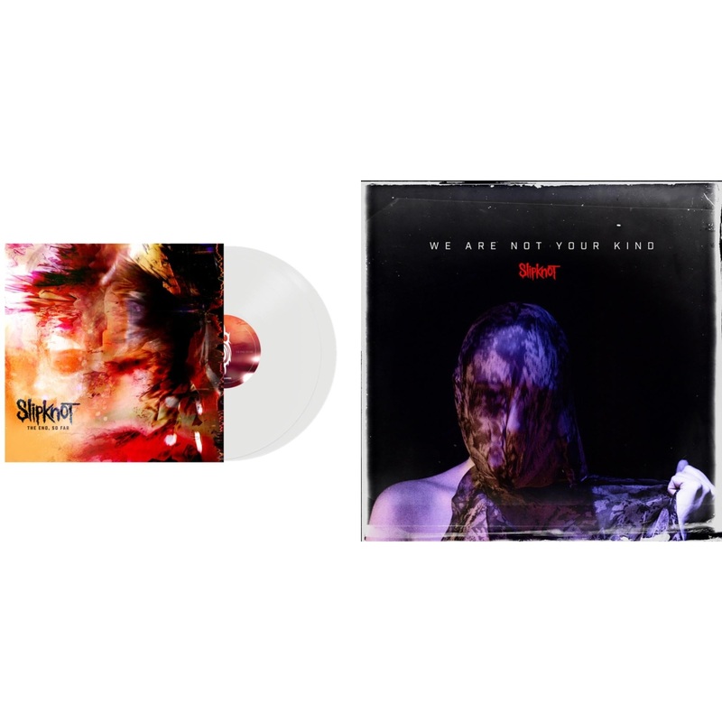 Slipknot – End, So Far (Clear Vinyl/2LP) & We Are Not Your Kind (Dl Card)