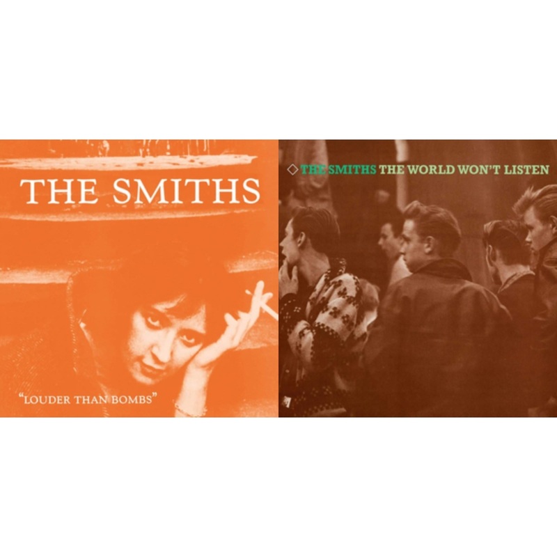 Smiths – Louder Than Bombs (180G/Remastered) & World Won’t Listen (180G/Remastered) – LP Vinyl Bundle