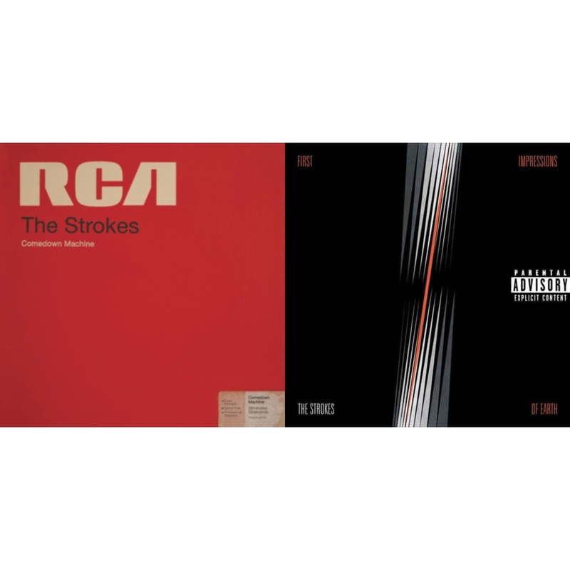 Strokes – Comedown Machine & First Impressions Of Earth – LP Vinyl Bundle