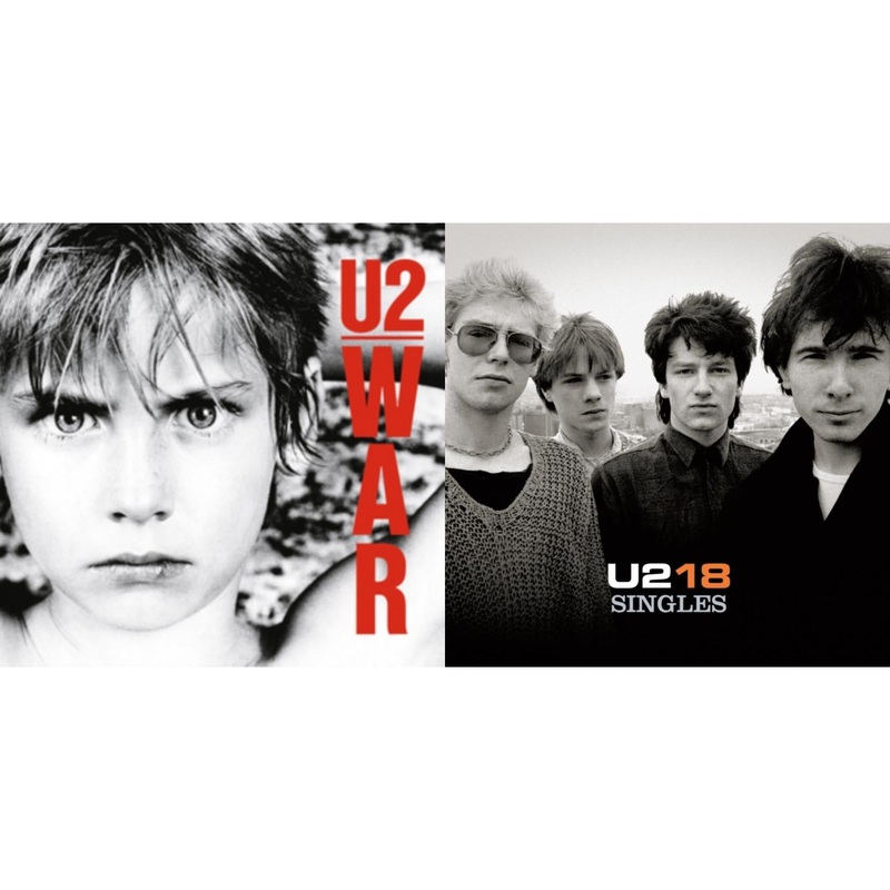 U2 – War & U218 Singles – LP Vinyl Bundle