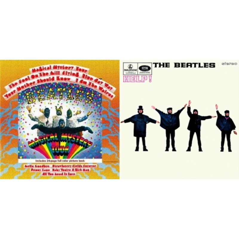 Beatles – Magical Mystery Tour & Help – LP Vinyl Bundle