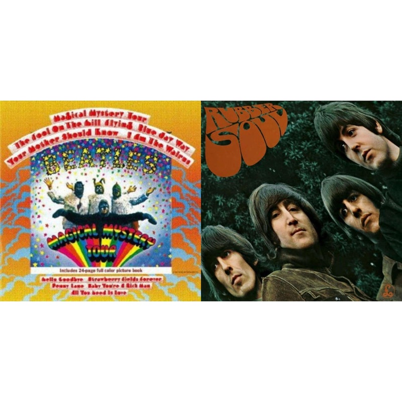 Beatles – Magical Mystery Tour & Rubber Soul – LP Vinyl Bundle