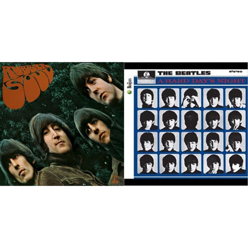 Beatles – Rubber Soul & Hard Day’s Night – LP Vinyl Bundle