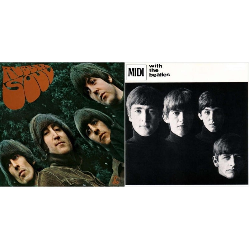 Beatles – Rubber Soul & With The Beatles – LP Vinyl Bundle
