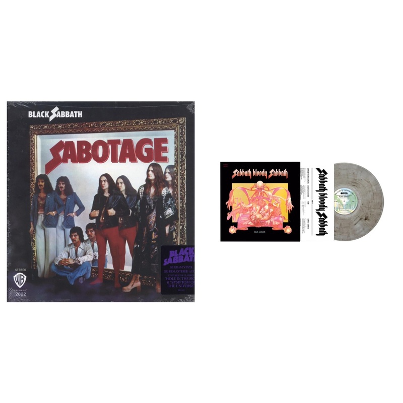 Black Sabbath – Sabotage (180G) & Sabbath Bloody Sabbath (Smoky LP Vinyl) (Syeor)