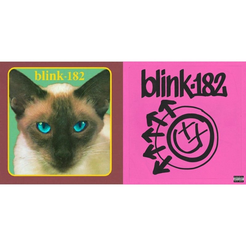 Blink-182 – Cheshire Cat & One More Time (X) – LP Vinyl Bundle