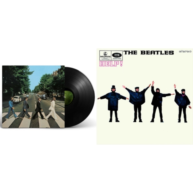 Beatles – Abbey Road Anniversary & Help – LP Vinyl Bundle