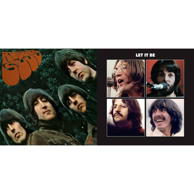 Beatles – Rubber Soul & Let It Be Special Edition – LP Vinyl Bundle