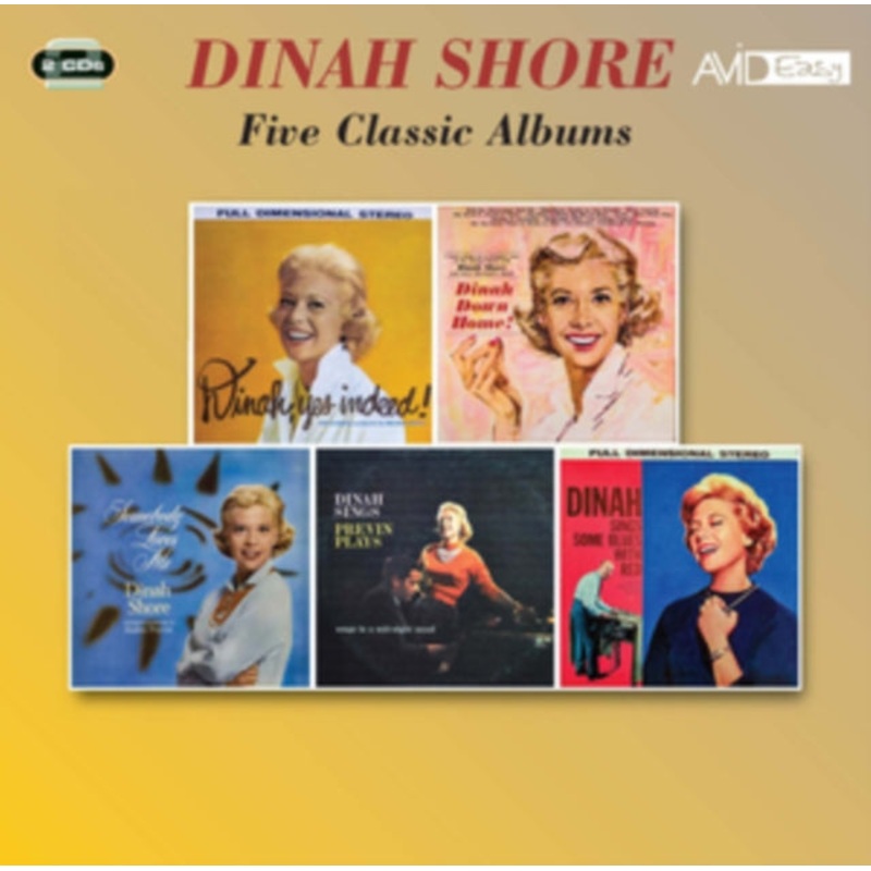 Dinah Shore – Five Classics Albums – CD