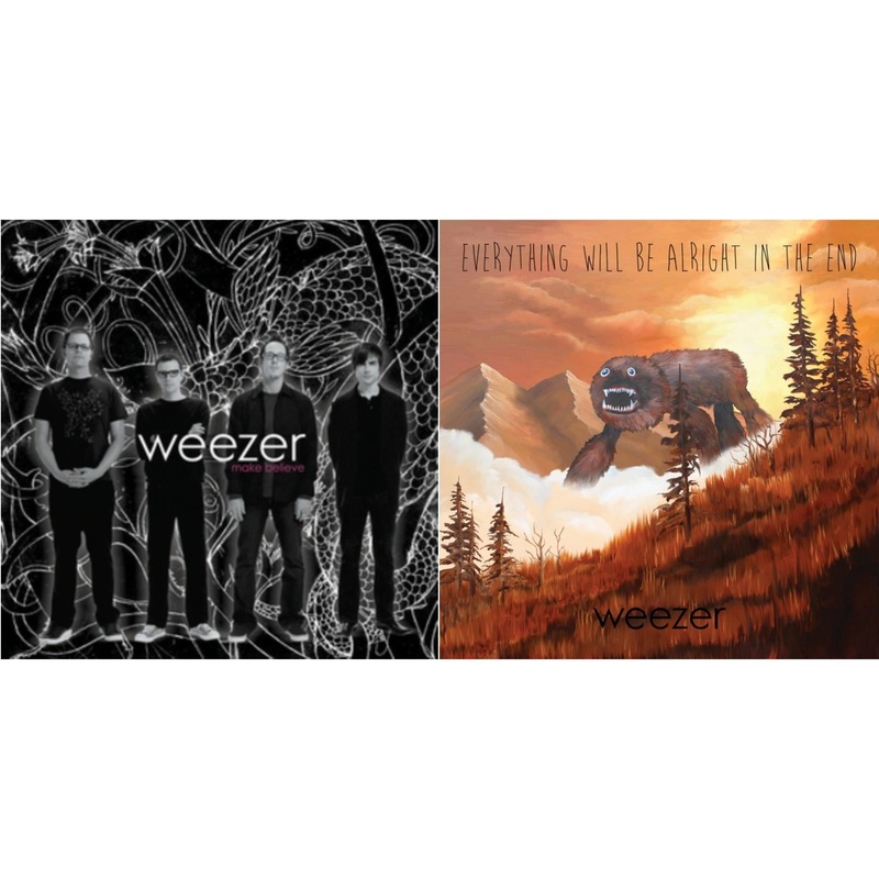 Weezer – Make Believe & Everything Will Be Alright In The End – LP Vinyl Bundle
