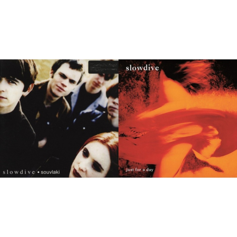 Slowdive – Souvlaki (180G) & Just For A Day (180G) – LP Vinyl Bundle