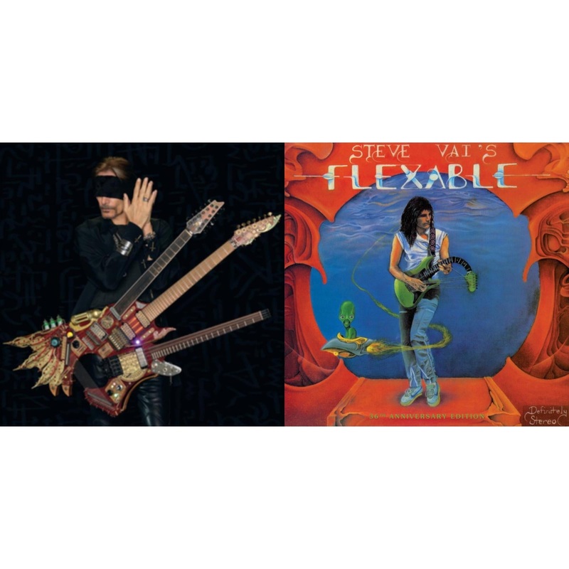 Steve Vai – Inviolate & Flex-Able (36Th Anniversary/Clear Disc LP Vinyl)