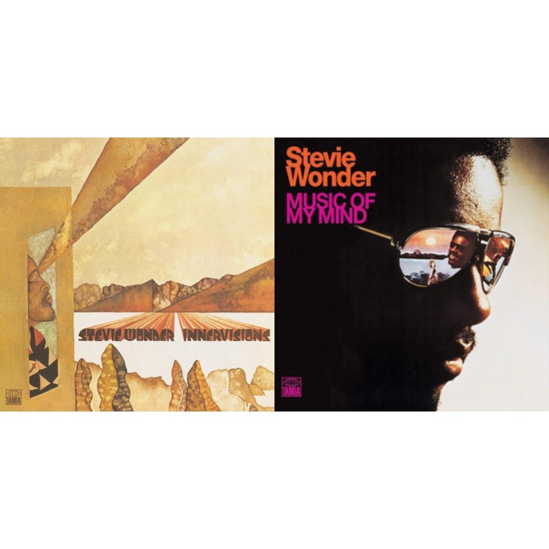 Stevie Wonder – Innervisions & Music Of My Mind – LP Vinyl Bundle