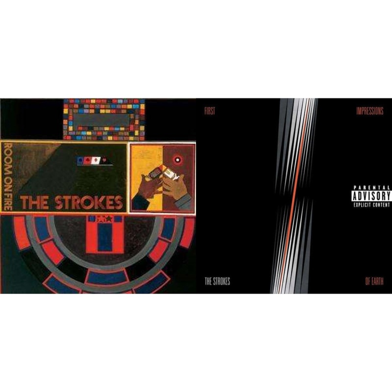 Strokes – Room On Fire & First Impressions Of Earth – LP Vinyl Bundle
