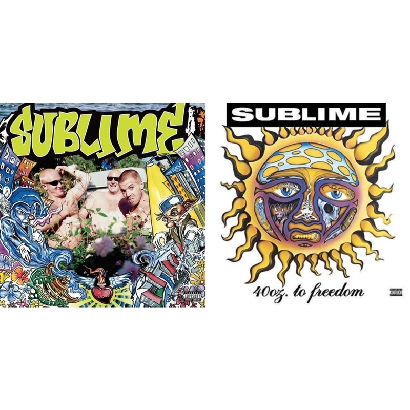 Sublime – Second Hand Smoke & 40Oz. To Freedom – LP Vinyl Bundle