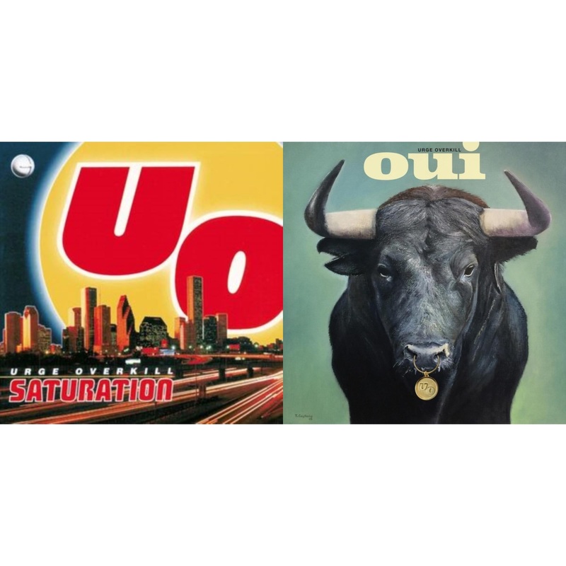 Urge Overkill – Saturation (25Th Anniversary Re-Issue/Color LP Vinyl) & Oui