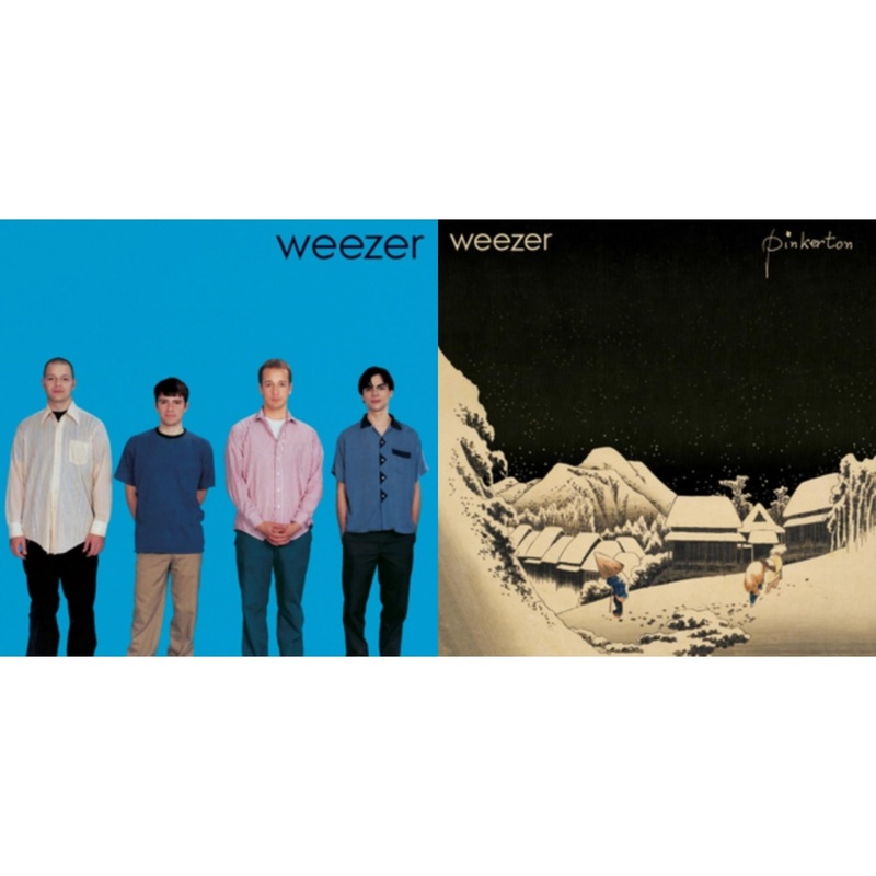 Weezer – Weezer (Blue Album) & Pinkerton – LP Vinyl Bundle