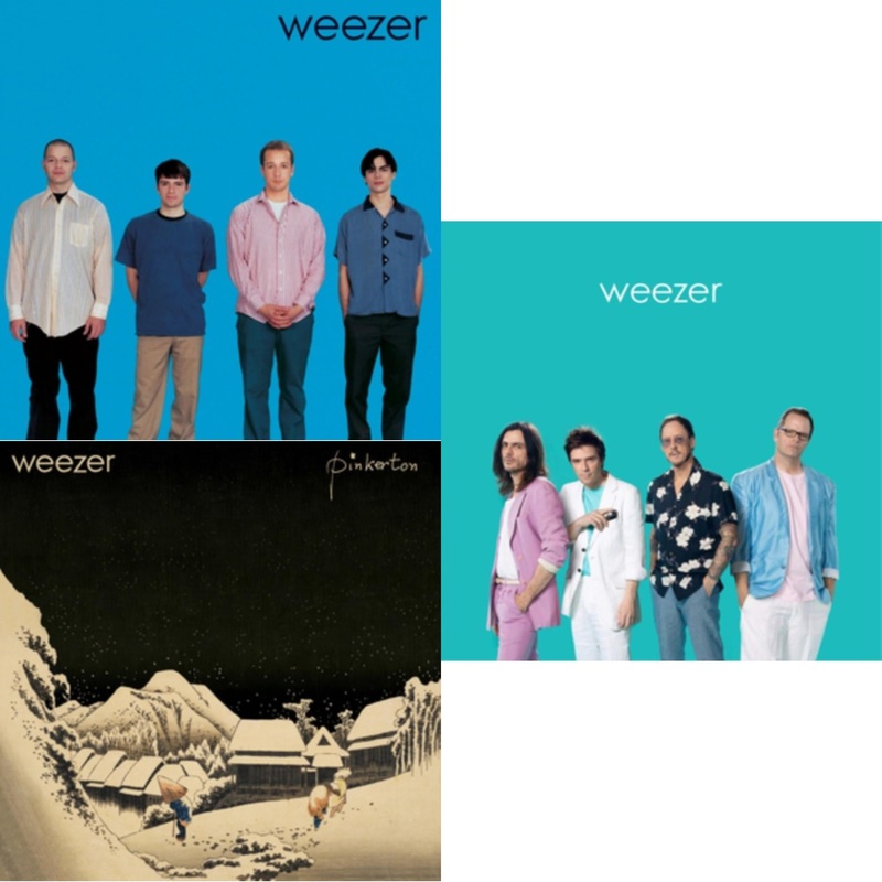 Weezer – Weezer (Blue Album) & Pinkerton & Weezer: Teal Album – LP Vinyl Bundle